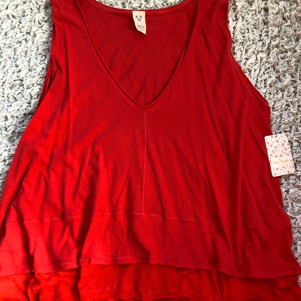 NWT Coral Free People Tank